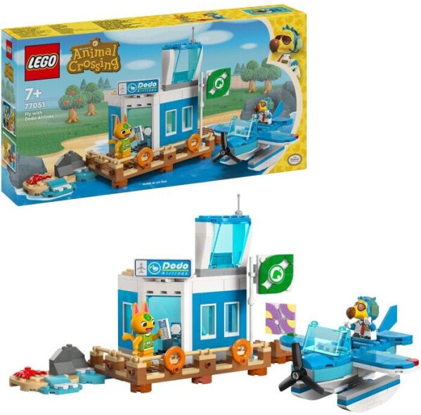 (EU) Конструктор LEGO Animal Crossing Летайте с авиакомпанией Додо (77051)