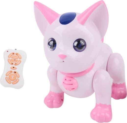 Радиоуправляемый робот Zhorya интерактивный розовый кот (ZYA-A2744-2-PINK)