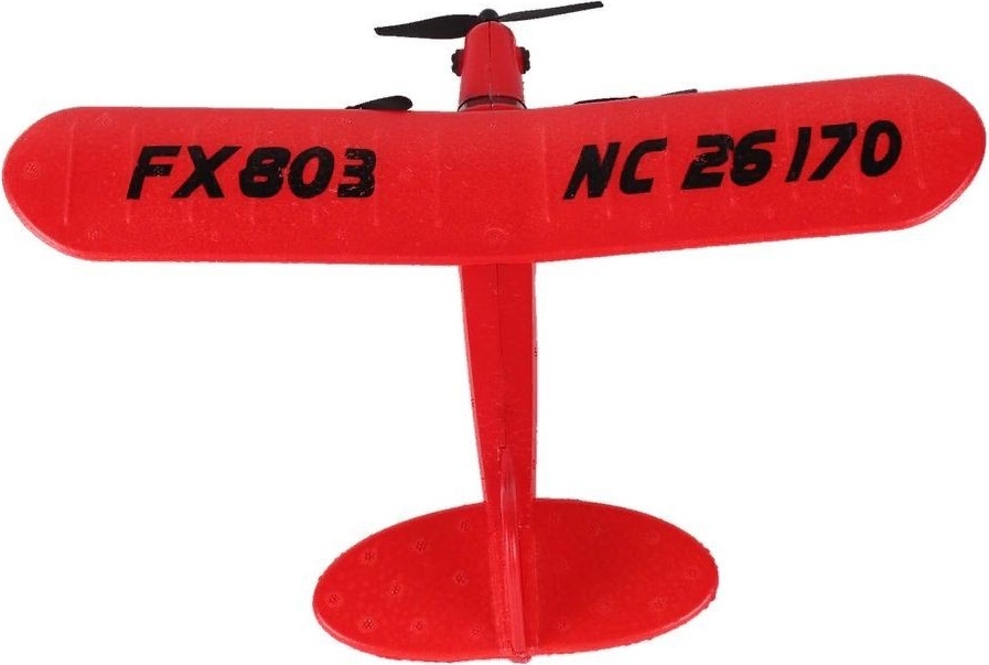 Радиоуправляемая модель Fei Xiong самолёт Piper Cub J3 для начинающих (FX803) Red