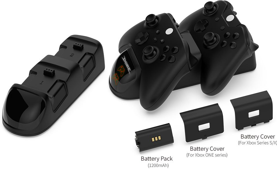 Зарядная станция DOBE для 2-х геймпадов Xbox (TYX-1623)