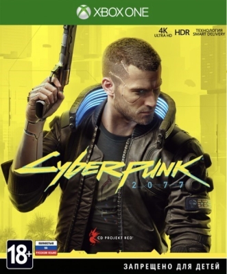 Игра Cyberpunk 2077 (XBOX One, русская версия) Б/У