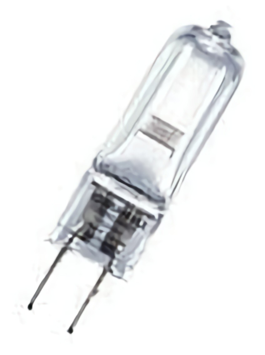 (EU) Аксессуар для проектора Osram 64633 HLX (XENOPHOT) Галогенная лампа 150W 15V G6.35 5600 lm , Прозрачный