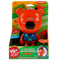 Музыкальный Кеша Ми-ми-мишки 15 песен,фраз,звуков.свет.кор.бат. Умка в кор.60шт HT872-R (60)