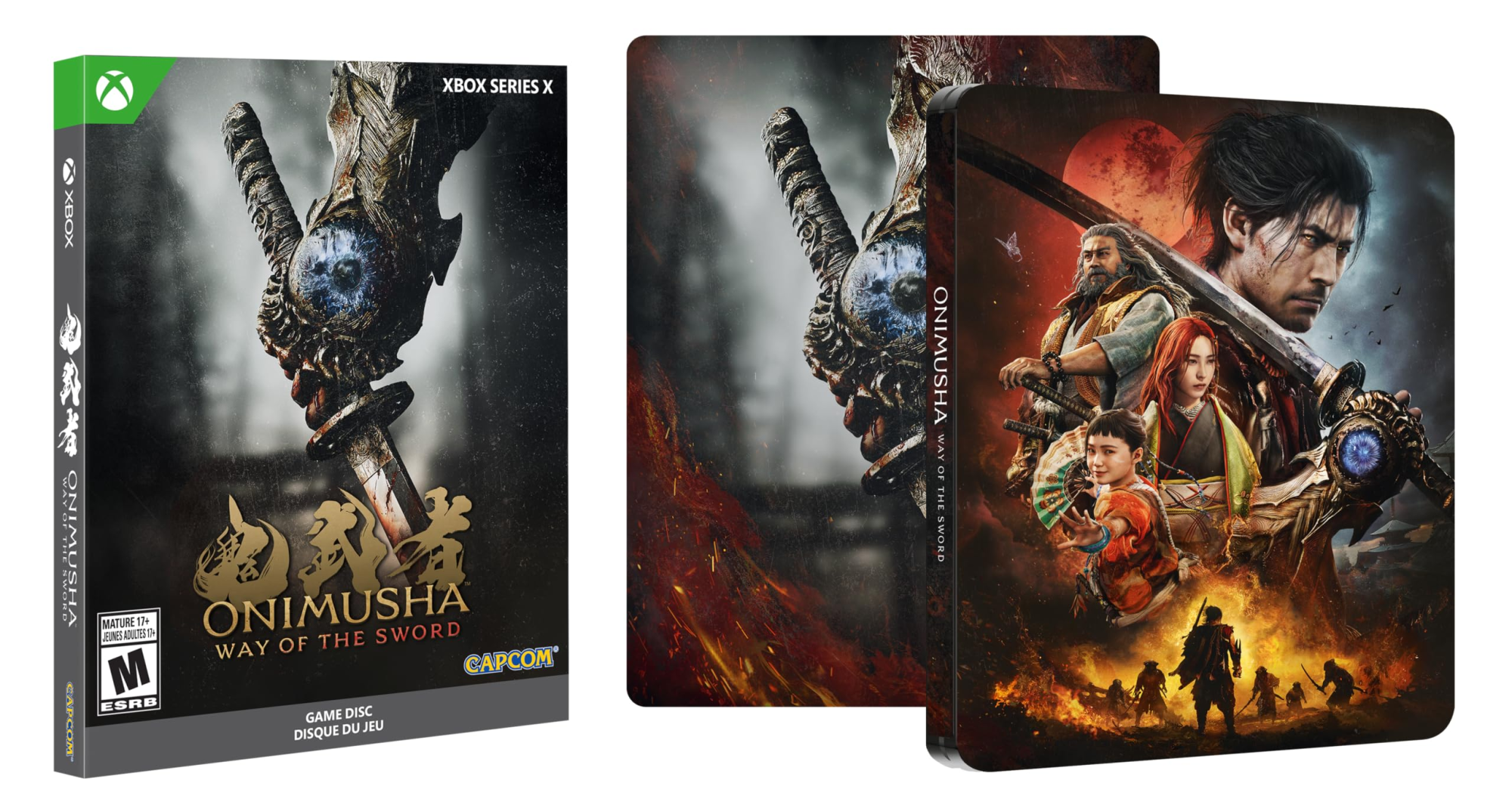 Игра Onimusha: Way of the Sword - Steelbook Edition (XBOX One/Xbox Series X, русская версия)