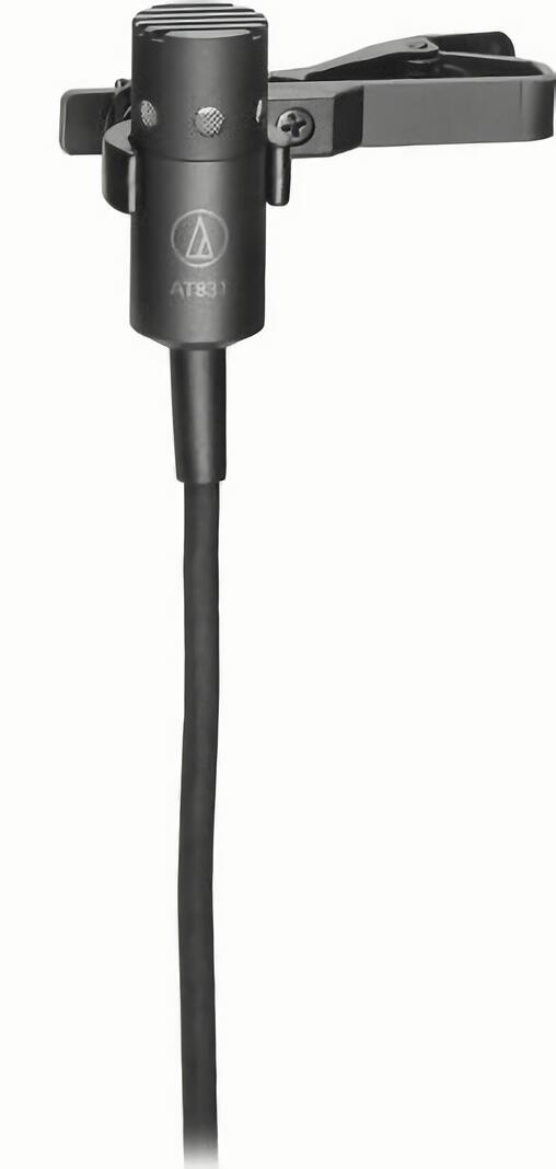 (EU) Петличный микрофон Audio-Technica AT831R, кардиоидный конденсаторный