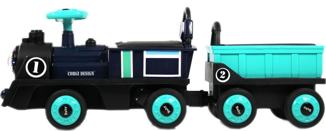 Детский электромобиль RiverToys K008AM синий