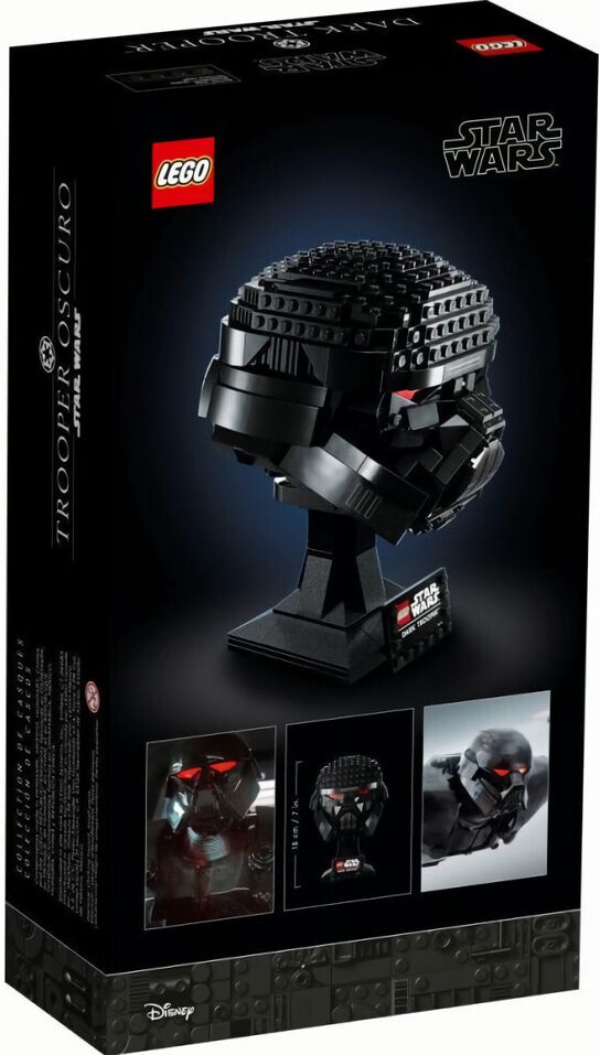 (EU) Конструктор LEGO Star Wars Шлем темного штурмовика (75343)