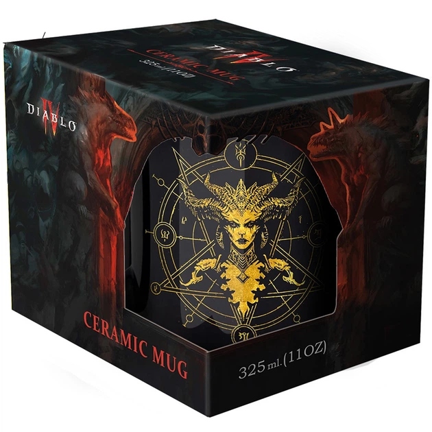 Кружка Diablo IV: Lilith - Gold Edition, 325 мл