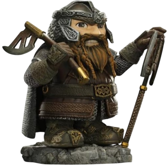 Фигурка Iron Studios MiniCo The Lord of the Rings - Gimli, 15 cm