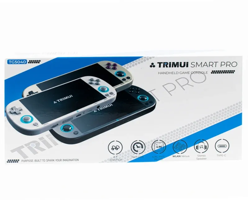 Портативная приставка Trimui Smart Pro 64 ГБ (серая)