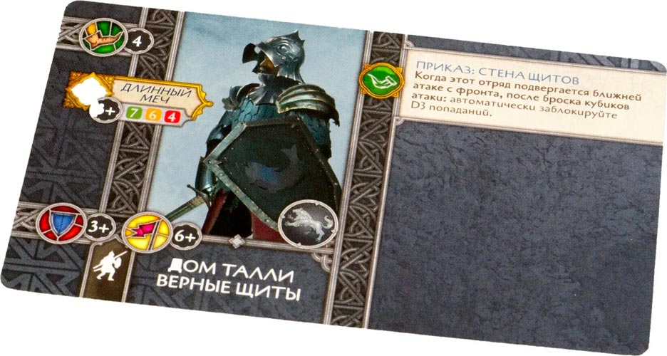 Настольная игра Hobby World Песнь льда и огня: Верные щиты Талли (SIF1105)