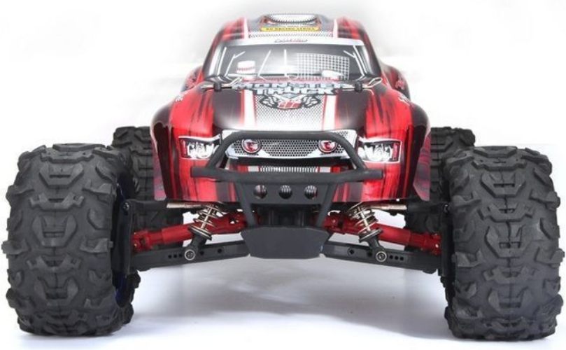 Радиоуправляемая модель монстр Remo Hobby Dinosaurs Master Brushless (красный) 1к8 (RH8035-RED)