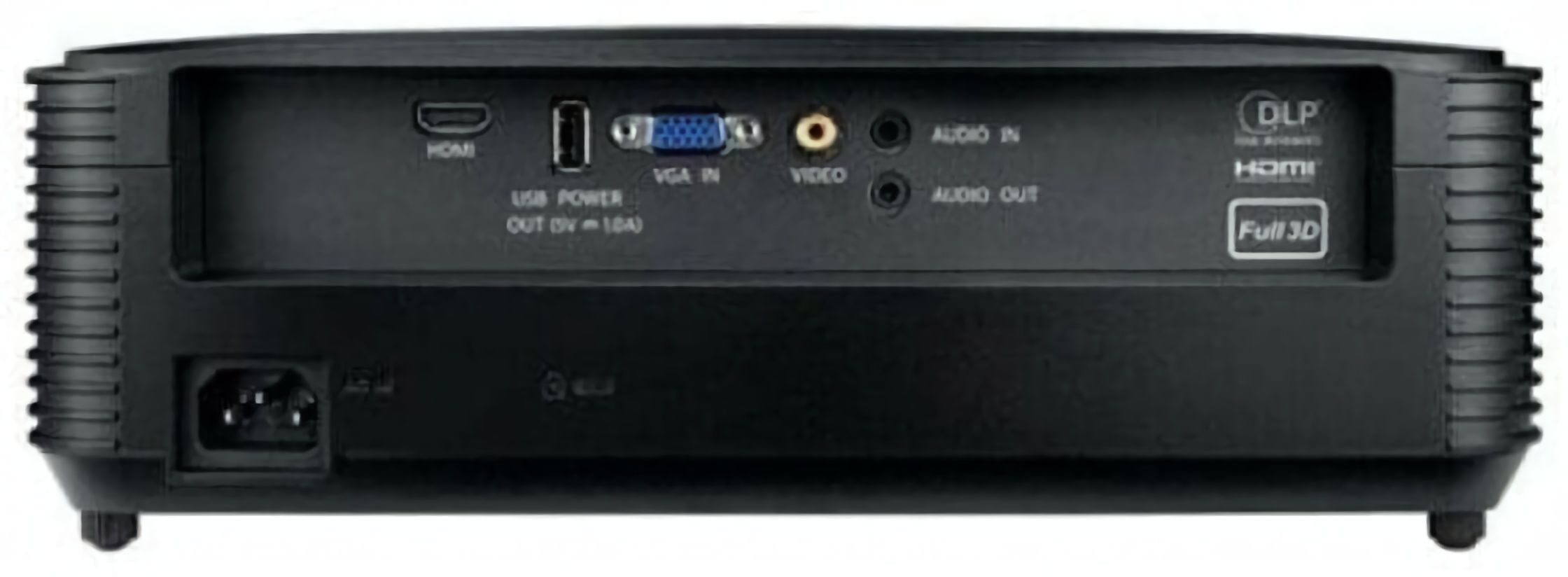 (EU) Проектор Optoma S336 (4000 лм, SVGA, DLP, 3D) , Чёрный