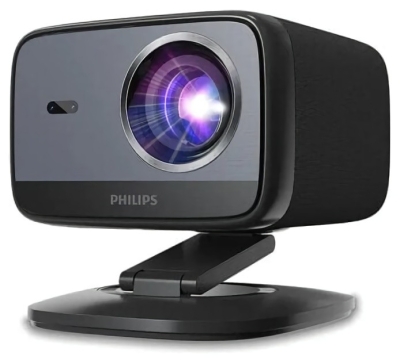 (EU) Проектор Philips NeoPix 450 Smart (Full HD 1080p, Google TV, портативный), Чёрный,Темно-серый