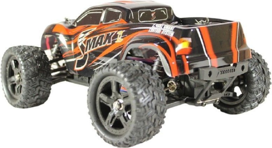 Радиоуправляемая модель Remo Hobby монстр SMAX Brushless V2.0 4WD (1к16) красный (RH1635V2-RED)