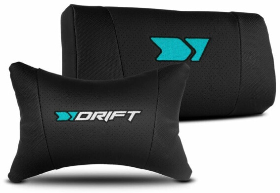 (EU) Игровое кресло DRIFT DR600BL, 269679086, Чёрное/Голубое