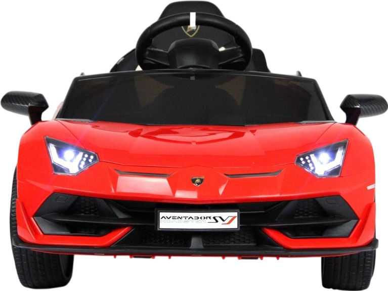 Детский электромобиль RiverToys Lamborghini Aventador SVJ (A333MP) красный