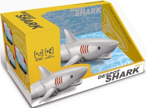 Радиоуправляемый робот Le Neng Toys акула серая (LNT-K23B)