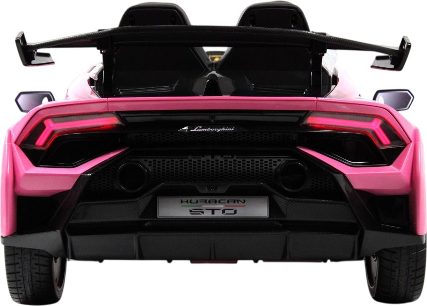 Детский электромобиль RiverToys Lamborghini Huracán STO (E888EE) розовый