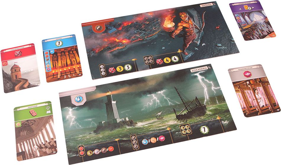 Настольная карточная игра Hobby World 7 чудес (ASM28)