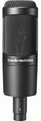 (EU) Конденсаторный микрофон Audio-Technica AT2035, кардиоидный, с фильтром 80 Гц и аттенюатором 10 дБ