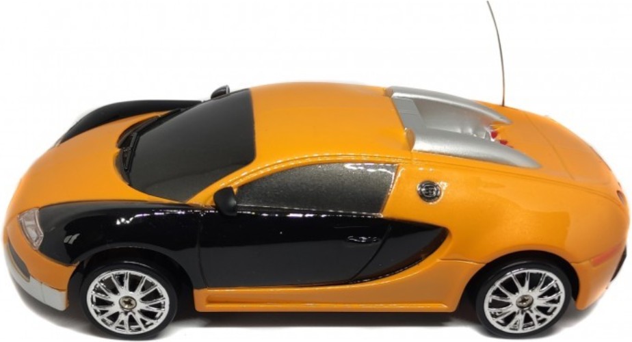 Радиоуправляемая модель для дрифта HuangBo Toys Bugatti Veyron 4WD 1к24 (666-227-ORANGE)