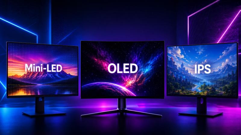 OLED vs Mini-LED vs IPS: какой монитор выбрать в 2026
