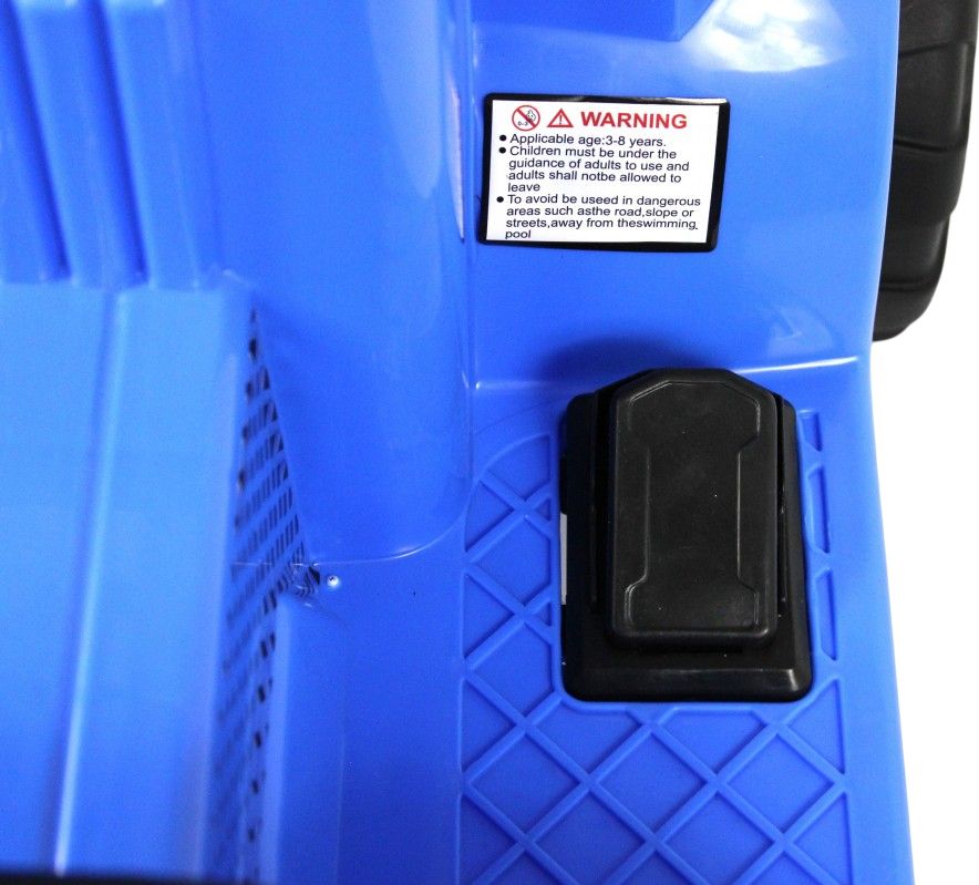 Детский электромобиль RiverToys трактор-погрузчик C004MC синий