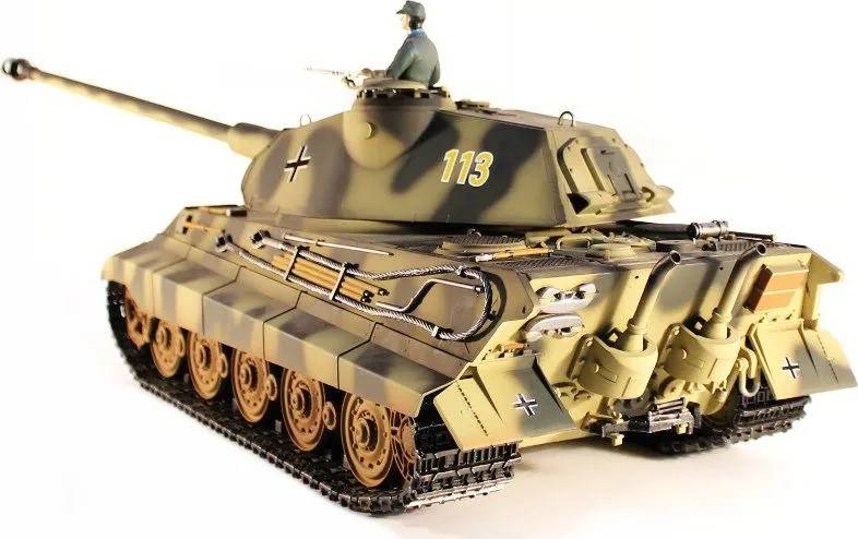 Радиоуправляемый танк Taigen KingTiger, 1к16, ВВ-пушка (TG3888-1HC)