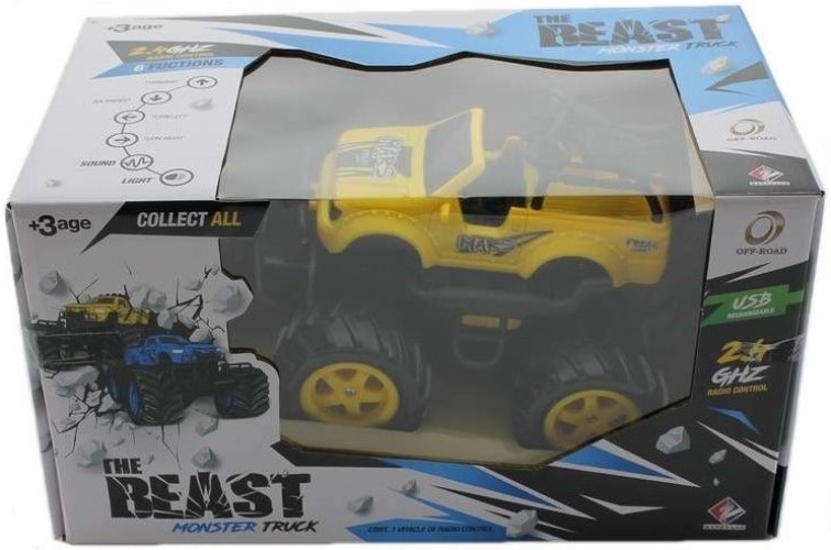Р/У внедорожник Monster Truck Pickup Mars в ассортименте 1/14 + свет + звук, OR1672B