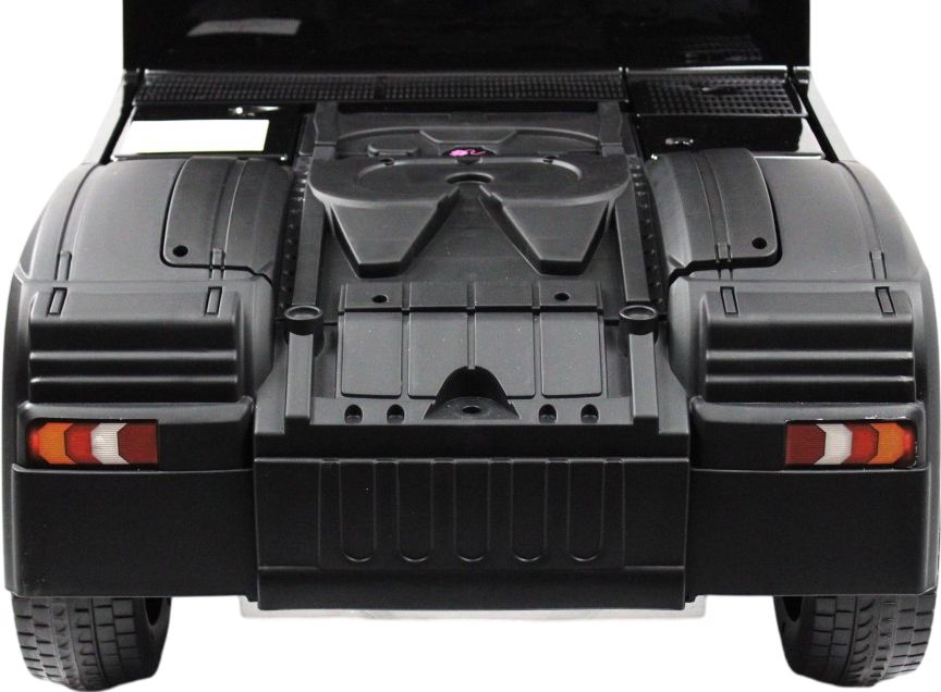 Детский электромобиль RiverToys Mercedes-Benz Actros 4WD (HL358) черный глянец