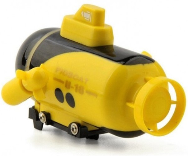 Радиоуправляемая модель Happy Cow Подводная лодка  PIGBOAT U-16 (жёлтая)