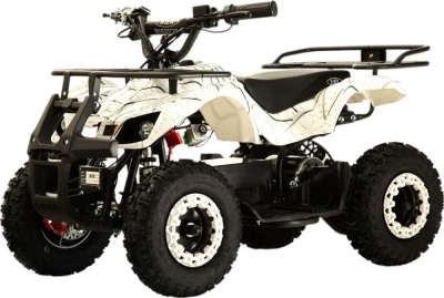 Детский электроквадроцикл RiverToys (ANRI) (белый Spider)