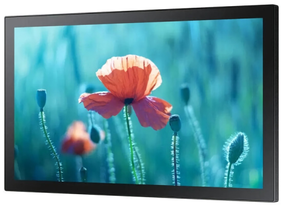 (EU) Профессиональный дисплей Samsung QB13R-T (сенсорный 13", Full HD, Tizen OS) , Чёрный