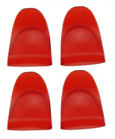 4 накладки на триггеры для DualShock 4 (красные)