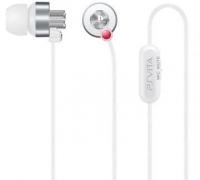 Проводные наушники с микрофоном Sony PS Vita (белая)