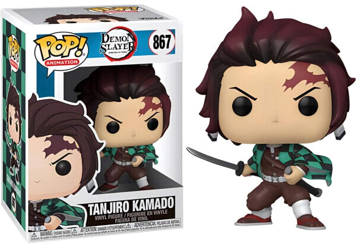 (CN) Фигурка Funko Pop! Animation: Demon Slayer - Tanjiro Kamado (867)