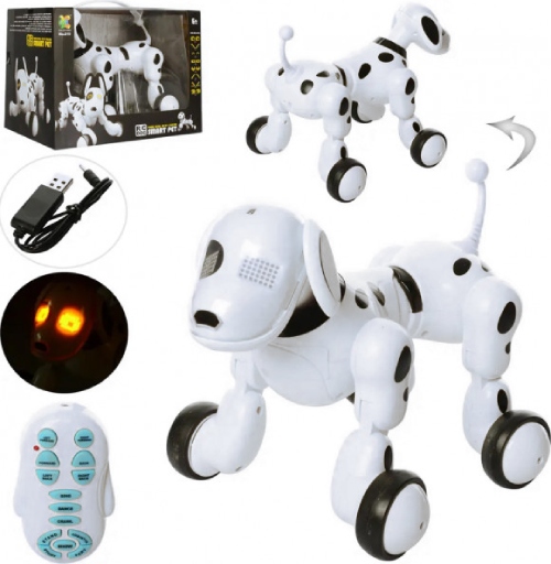 Радиоуправляемый робот CS toys интерактивная собака Zoomer (CS-619)