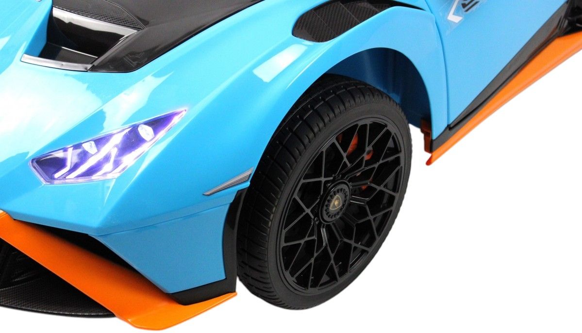 Детский электромобиль RiverToys Lamborghini Huracán STO (E888EE-BLUE) синий