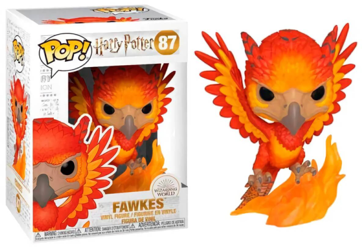

(EU) Фигурка Funko POP! Harry Potter: S7 Fawkes (87)