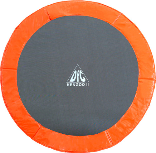 Батут DFC KENGOO II 5ft чёрно-оранжевый, внутр.сетка (152см) 5FT-BAS-BO