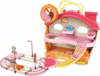 Игровой набор Fenfa "Город хомяков" Розовый хомяк и дом (1619B)