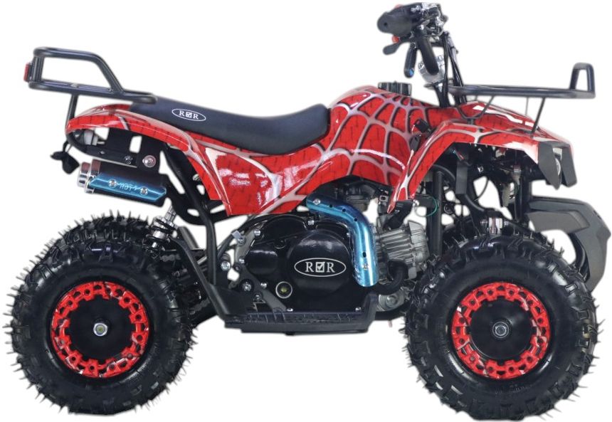 Детский квадроцикл RiverToys (TIGER-RED-SPIDER) красный спайдер