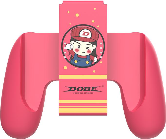 Подзаряжающий держатель DOBE для Nintendo Switch Joy-Con (красный) (iTNS-2145R)