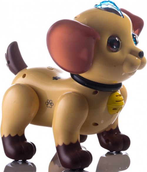 Радиоуправляемый робот Zhorya собака Умный Я коричневая (ZYA-A2744-1)