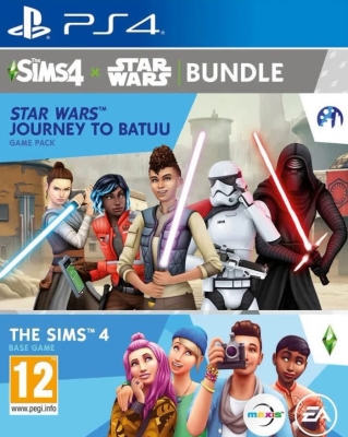 Игра The Sims 4 + Star Wars: Journey to Batuu Bundle (PS4)