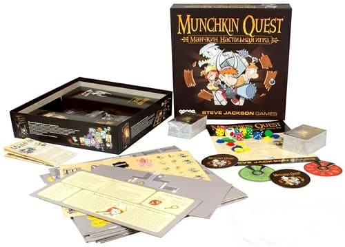 Настольная игра Hobby World Манчкин Квест (4-е рус. изд.) (1383)