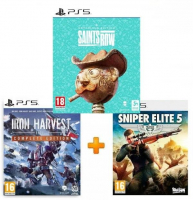 ИгроПак для PS5: Iron Harvest Complete Edition + Sniper Elite 5 + SAINTS ROW Notorious Edition