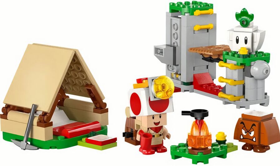 (EU) Конструктор LEGO Super Mario Лагерь Капитан Тоада (72040)