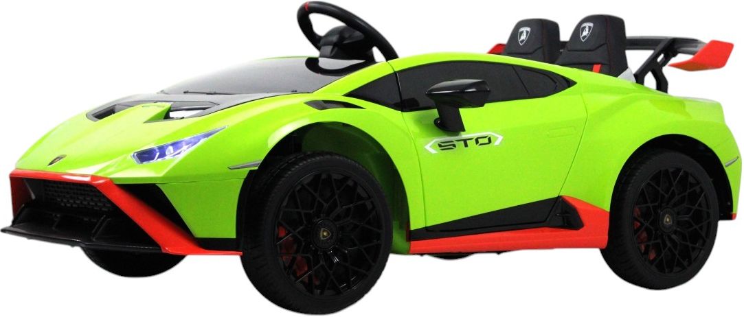 Детский электромобиль RiverToys Lamborghini Huracán STO (E888EE-GREEN) зеленый